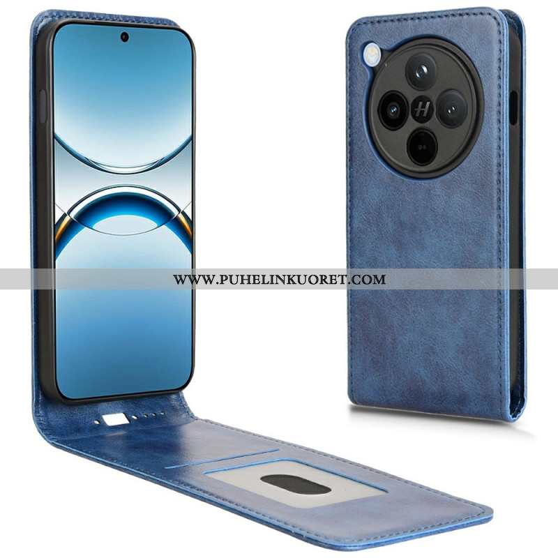 Kotelot Oppo Find X8 Pro Pystysuuntainen Käännettävä Keinonahka