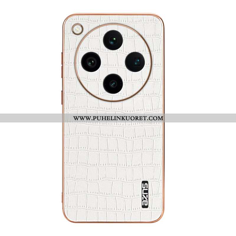 Kuori Oppo Find X8 Pro Krokotiilikuvioinen Azns