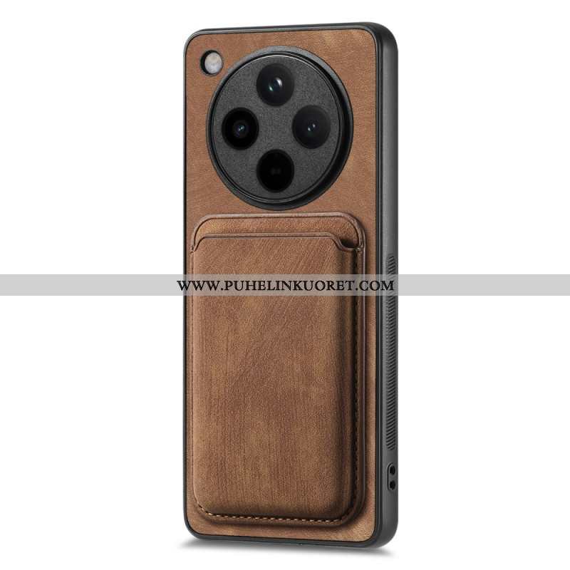 Kuori Oppo Find X8 Pro Retro Irrotettavalla Korttipidikkeellä