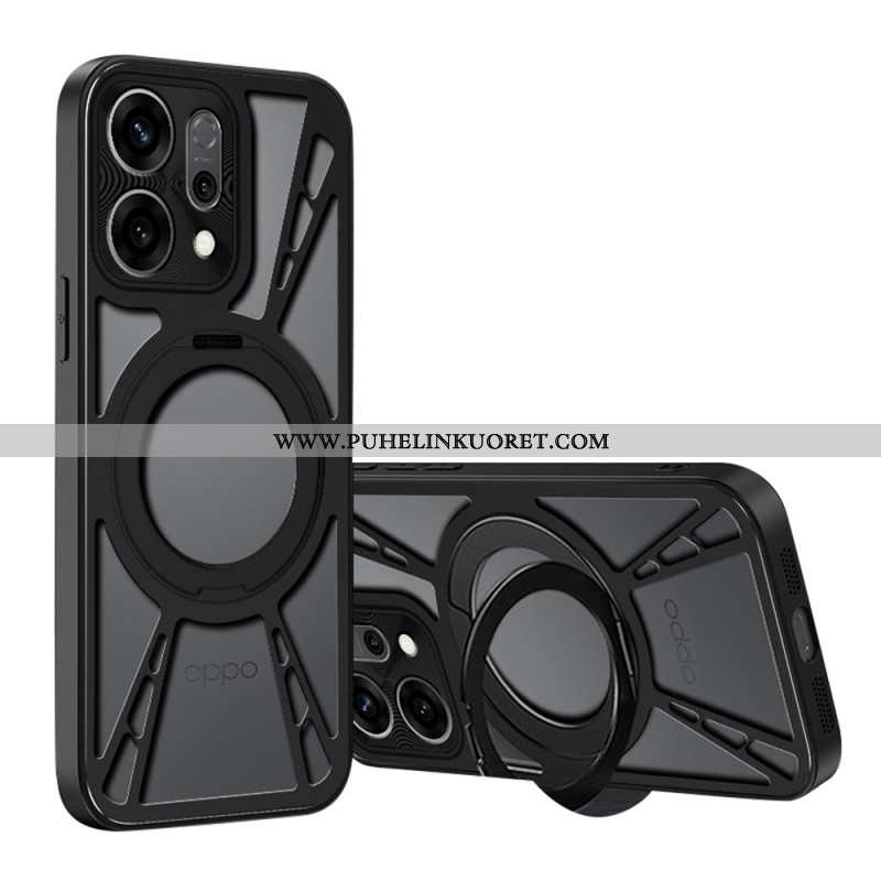 Kuori Oppo Find X9 5g Pyörivä Magneettinen Kiinnike Ja Lämmönpoisto Suojakuori