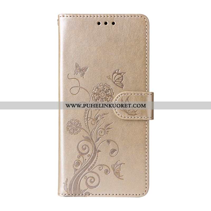 Kotelot Oppo Find X9 5g Perhoskukkakuvio Suojakuori