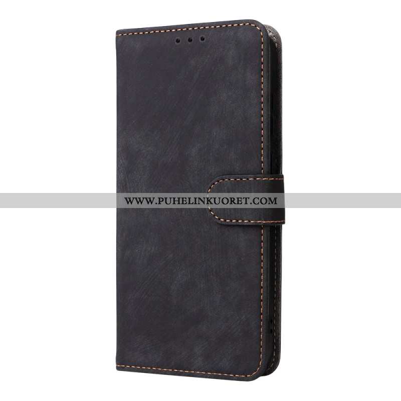 Nahkakotelo Oppo Find X9 5g Mokkanahkakuvio Hihnalla