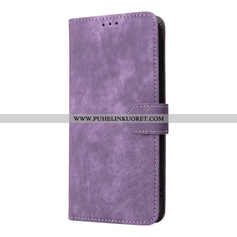 Nahkakotelo Oppo Find X9 5g Mokkanahkakuvio Hihnalla