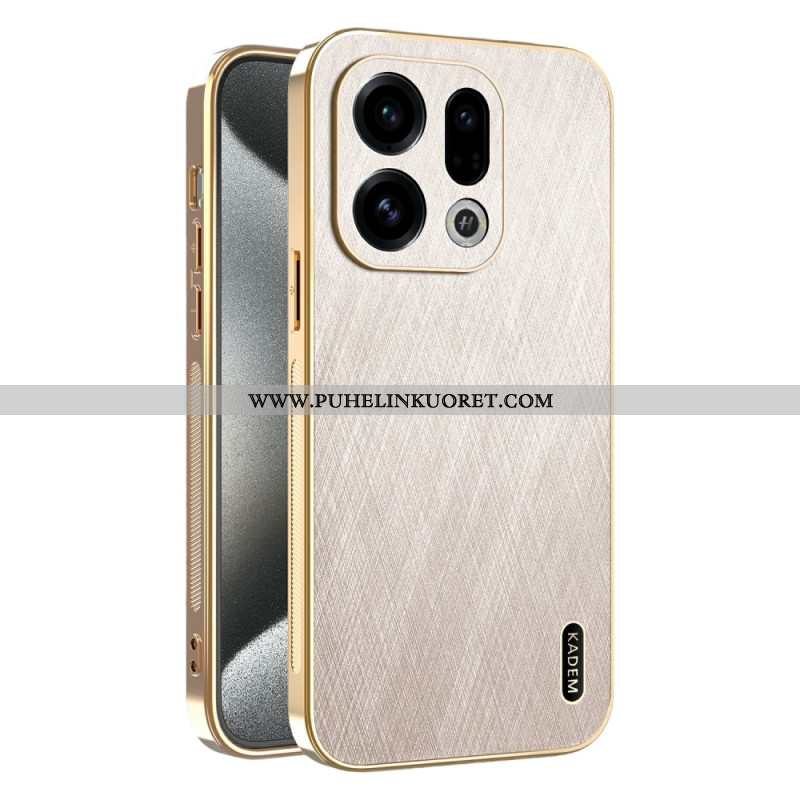 Kuori Oppo Find X9 5g Kadem Nahkaefekti