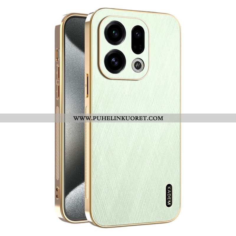 Kuori Oppo Find X9 5g Kadem Nahkaefekti