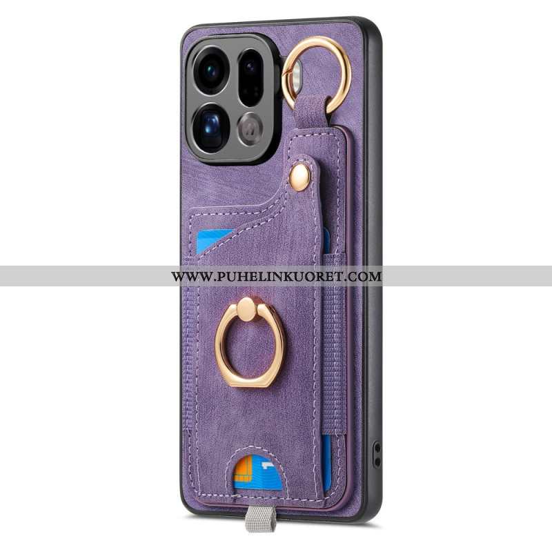 Kuori Oppo Find X9 Pro 5g Korttikotelo Ja Sormuskotelo Suojakuori