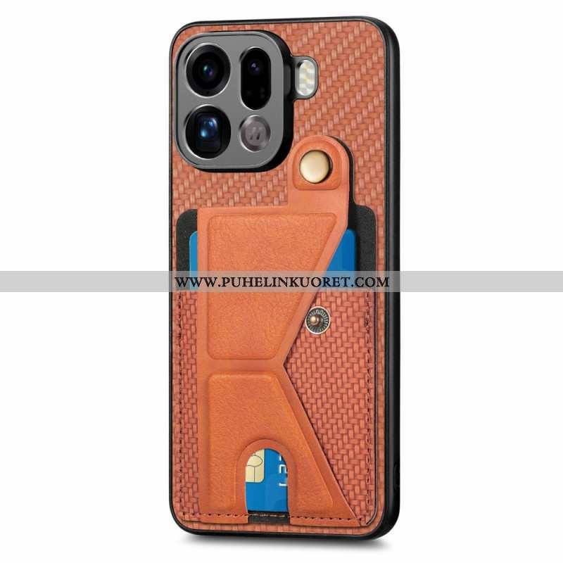 Kuori Oppo Find X9 Pro 5g Korttikotelo Ja Jalustan Muotoilu K