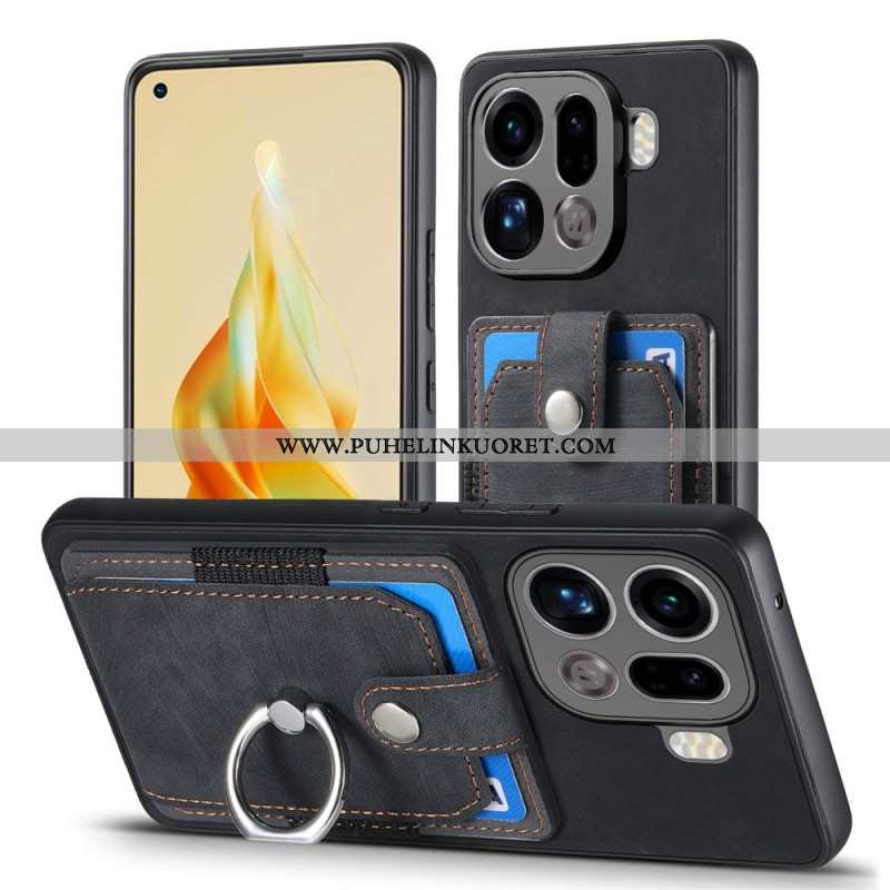 Kuori Oppo Find X9 Pro 5g Korttikotelo Ja Rengas