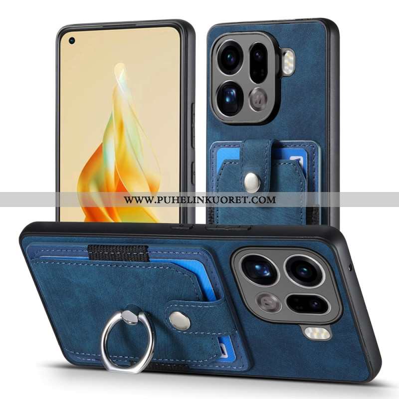 Kuori Oppo Find X9 Pro 5g Korttikotelo Ja Rengas