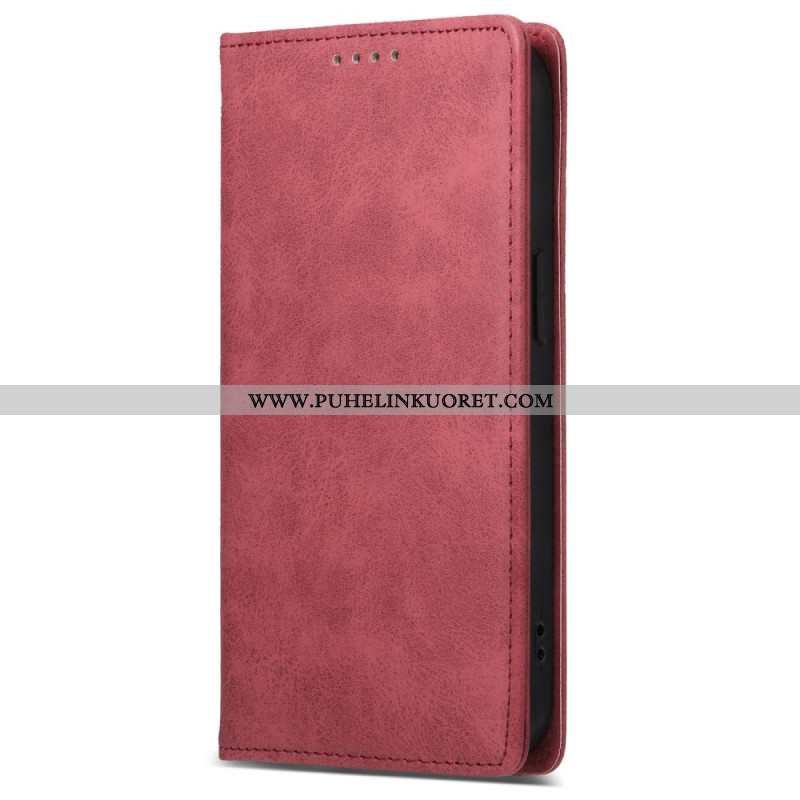 Nahkakotelo Oppo Reno 13 5g Vintage Rfid-lompakko