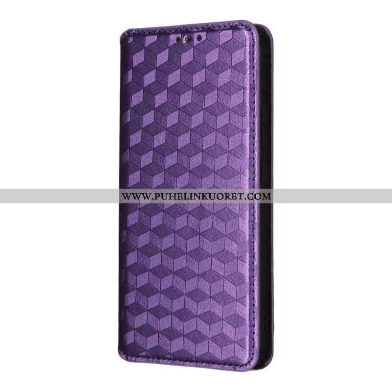 Nahkakotelo Oppo Reno 13 5g 3d Timantit