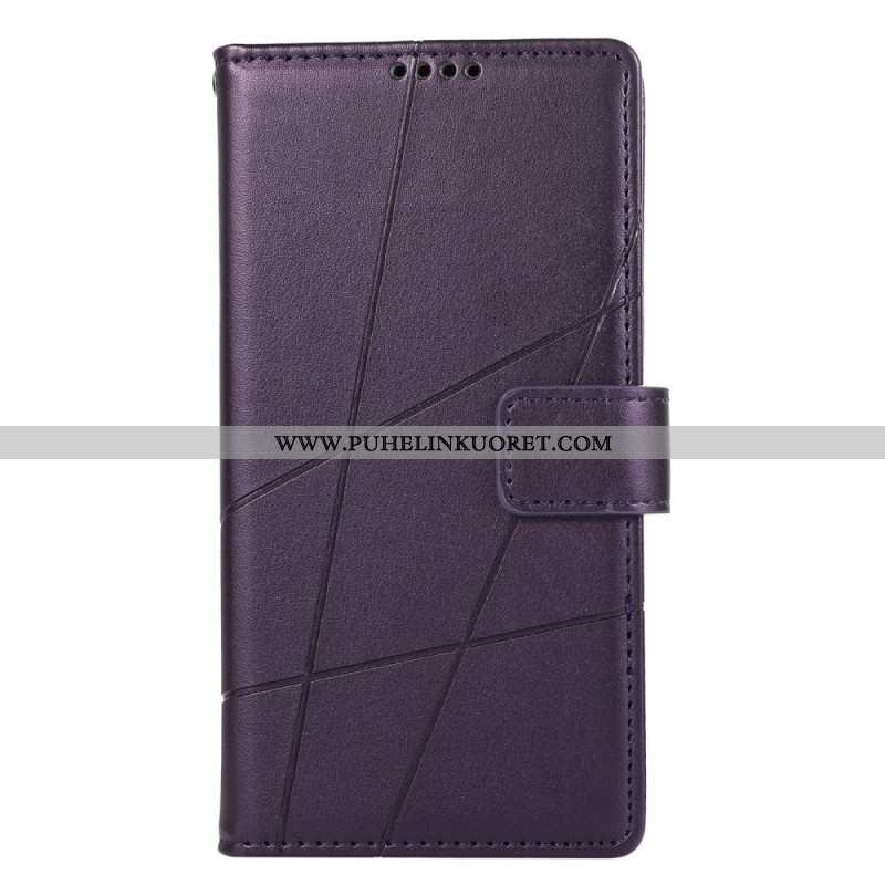 Nahkakotelo Oppo Reno 13 5g Viivat