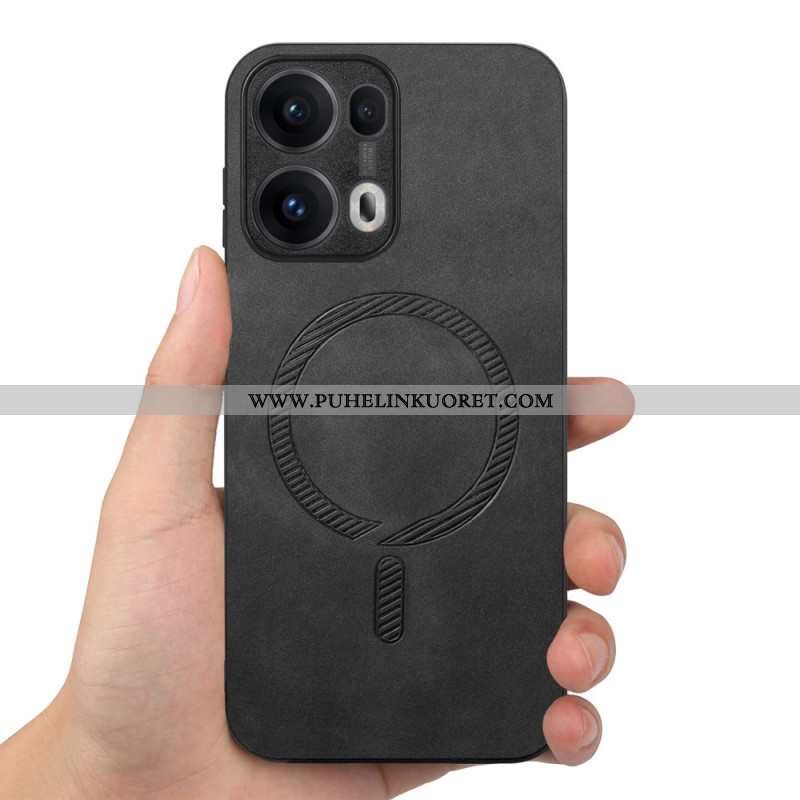 Kuori Oppo Reno 13 Pro 5g Magsafe-yhteensopiva Mokkanahkakuvio Suojakuori