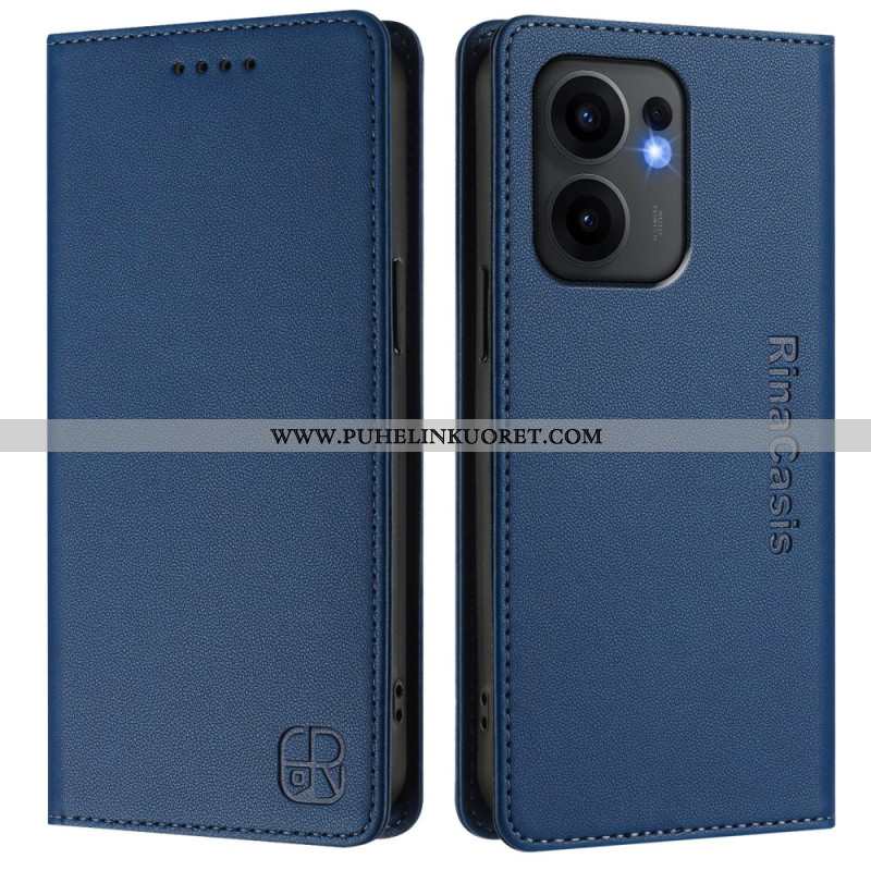 Nahkakotelo Oppo Reno 13f 4g / 5g / 13 Fs 5g Rinacasis