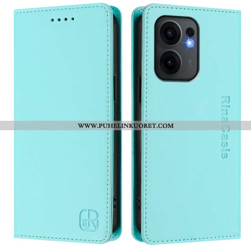 Nahkakotelo Oppo Reno 13f 4g / 5g / 13 Fs 5g Rinacasis
