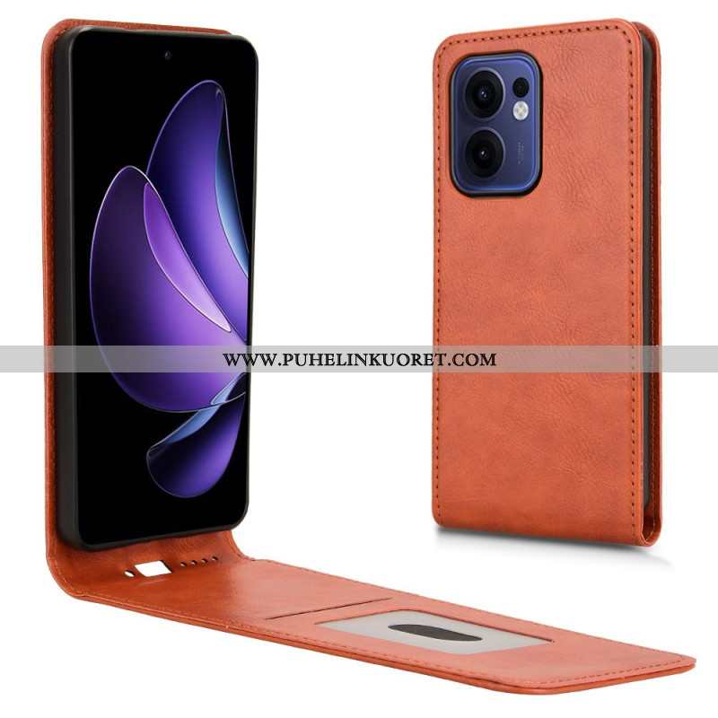 Nahkakotelo Oppo Reno 13f 4g / 5g / 13 Fs 5g Pystysuuntainen Läppä