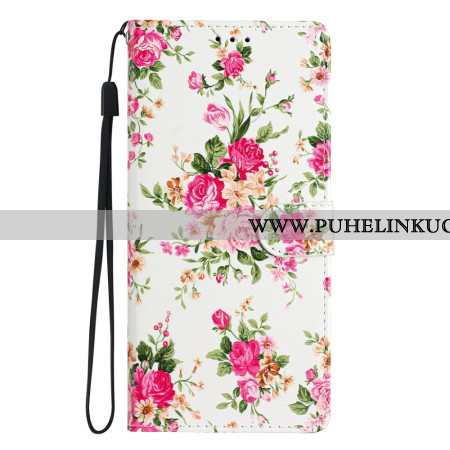 Kotelot Oppo Reno 14 5g Punainen Kukat