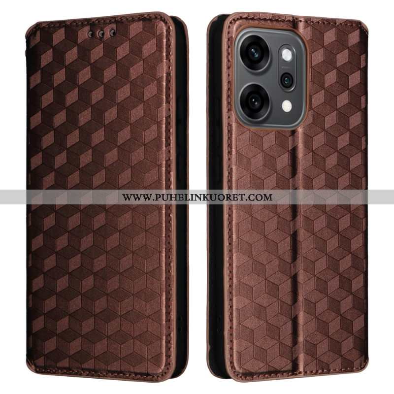 Nahkakotelo Oppo Reno 14 5g Kiiltävä