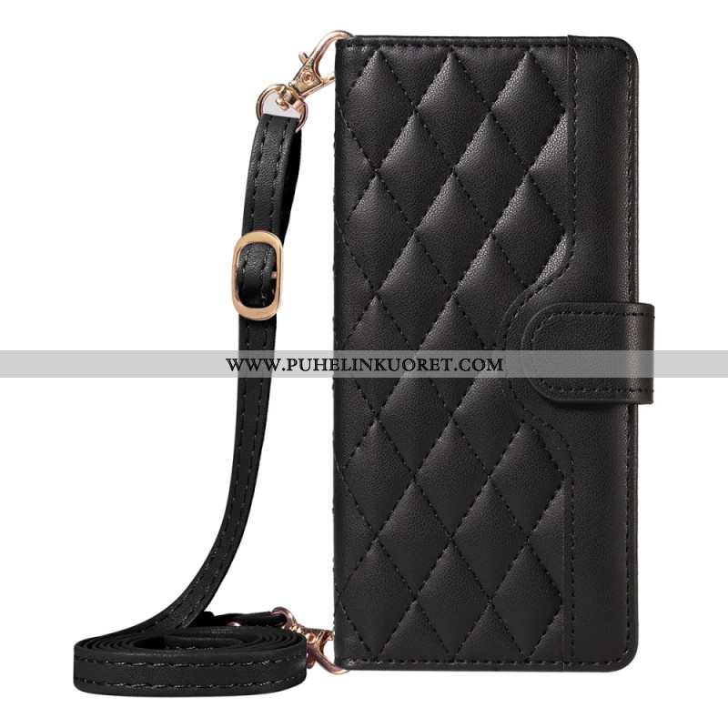 Kotelot Oppo Reno 14 5g Tikattu Hihnalla Ja Olkahihnalla Suojakuori