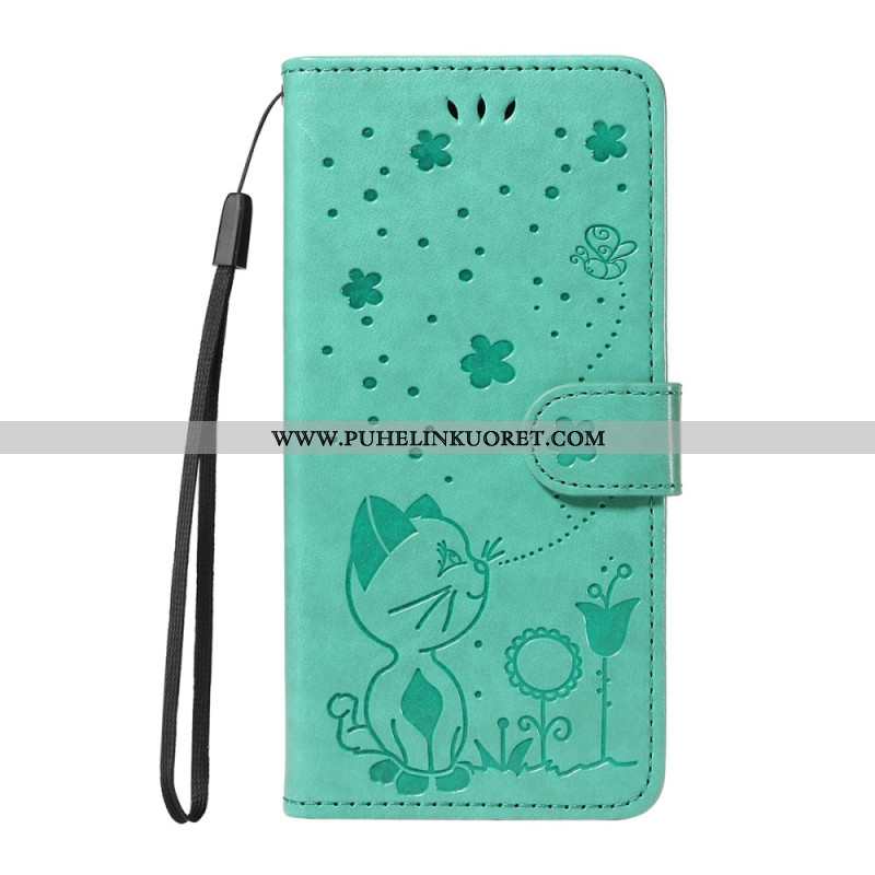 Nahkakotelo Oppo Reno 14 5g Mehiläinen