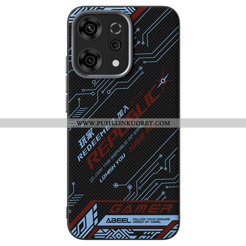 Kuori Oppo Reno 14 Pro 5g Magsafe-yhteensopiva Abeel-kuvio