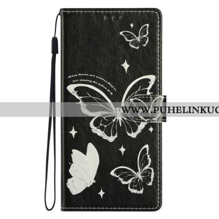 Kotelot Oppo Reno 14 Pro 5g Puhelinkuoret Mustavalkoisia Perhosia