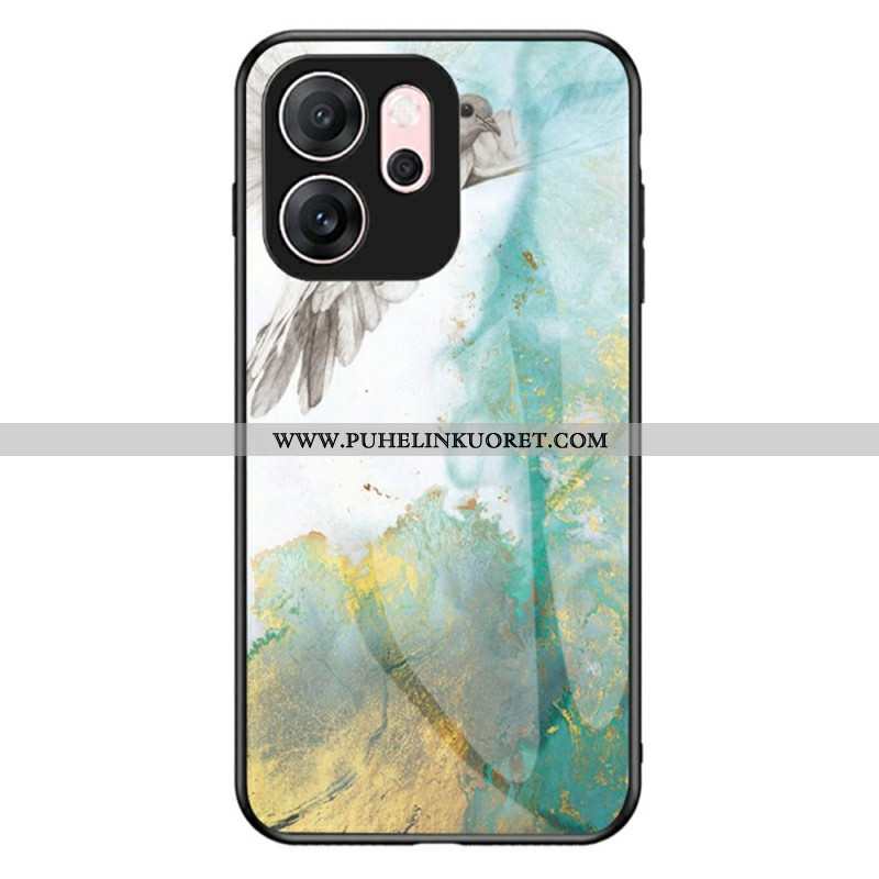 Kuori Oppo Reno 14f 5g Marmorikuvioinen Karkaistu Lasi