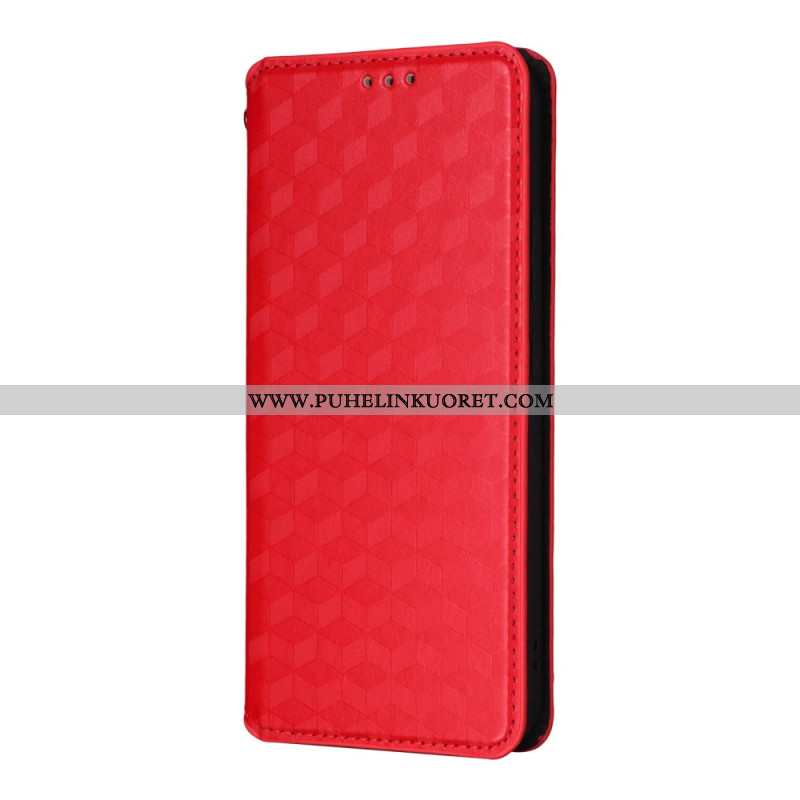 Nahkakotelo Oppo Reno 14f 5g Puhelinkuoret Timanttikuvio