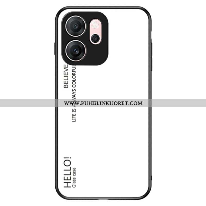 Case Oppo Reno 14f 5g Puhelinkuoret Hello-karkaistu Lasi