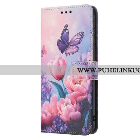 Kotelot Samsung Galaxy A17 4g / 5g Puhelinkuoret Kukkakoristelu