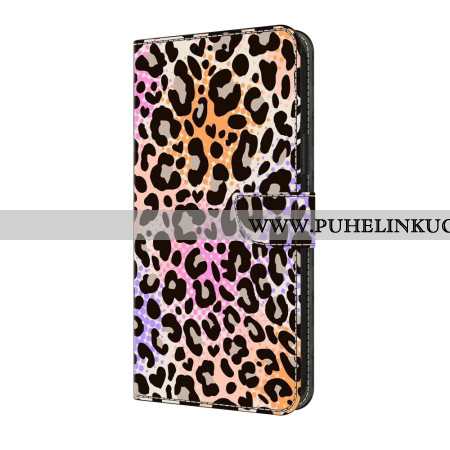 Kotelot Samsung Galaxy A17 4g / 5g Puhelinkuoret Värikäs Leopardikuvio