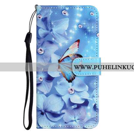 Kotelot Samsung Galaxy A17 4g / 5g Kukka- Ja Perhoskuvio