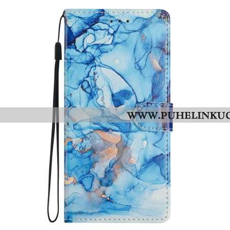 Kotelot Samsung Galaxy A17 4g / 5g Puhelinkuoret Sininen Marmori