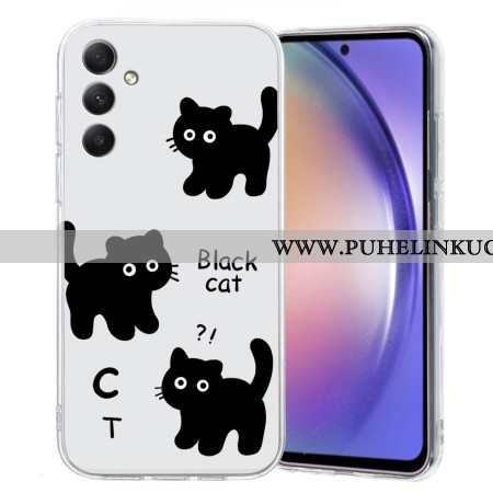 Case Samsung Galaxy A17 4g / 5g Puhelinkuoret Mustat Kissat