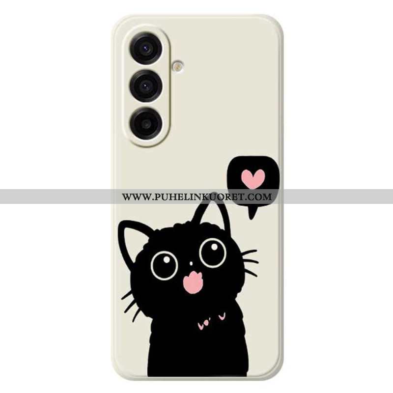 Kuori Samsung Galaxy A17 4g / 5g Musta Kissa