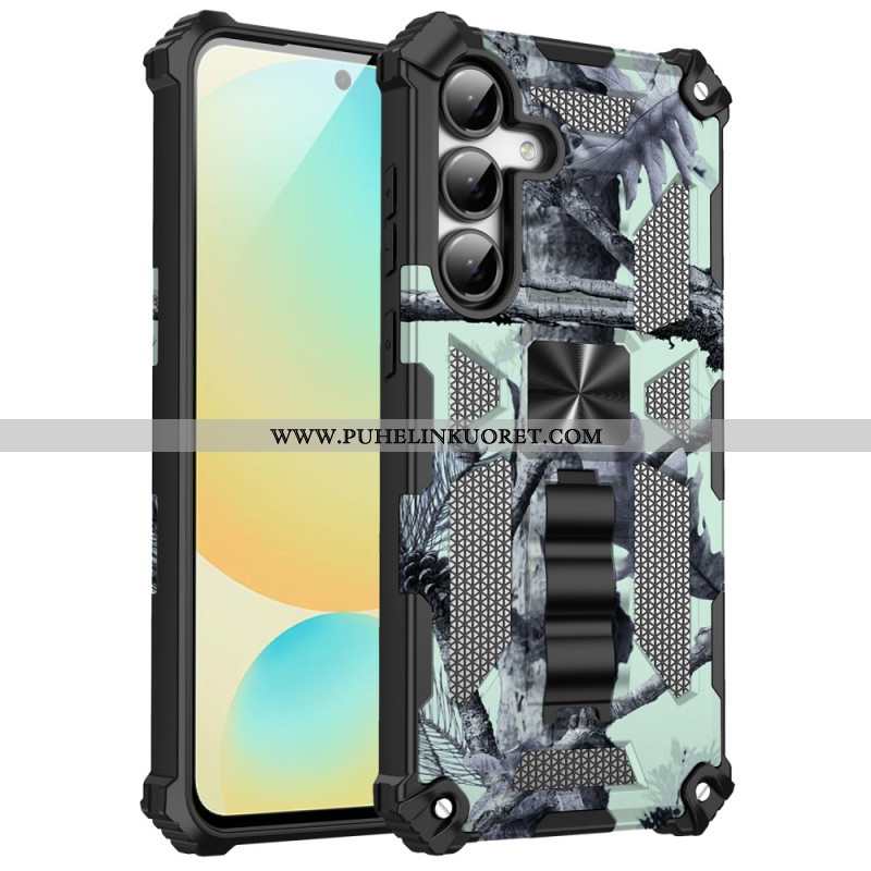 Kuori Samsung Galaxy A17 4g / 5g Naamiointikuvio Integroidulla Jalustalla