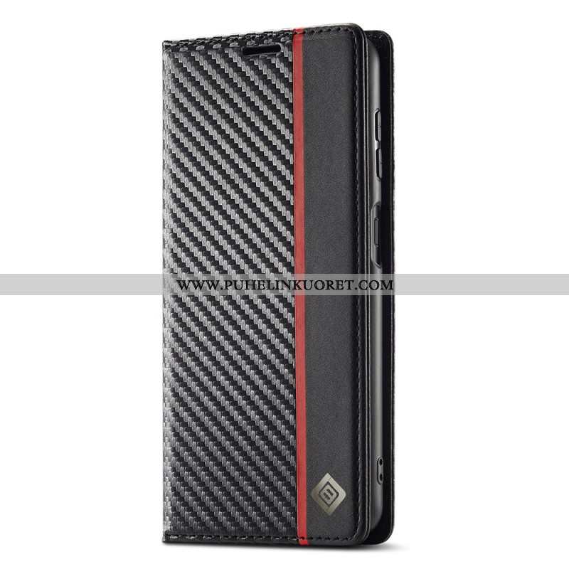 Nahkakotelo Samsung Galaxy A17 4g / 5g Puhelinkuoret Lc.imeeke Hiilikuitu