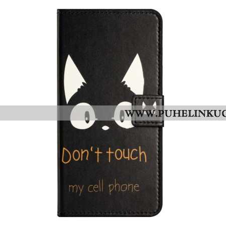 Nahkakotelo Samsung Galaxy A17 4g / 5g Älä Koske Kännykkääni