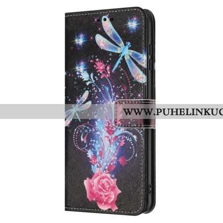 Kotelot Samsung Galaxy A17 4g / 5g Värikkäät Sudenkorennot