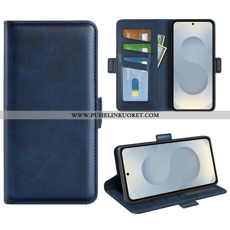 Kotelot Samsung Galaxy S25 5g Edge Kaksinkertainen Magneettilukko Suojakuori