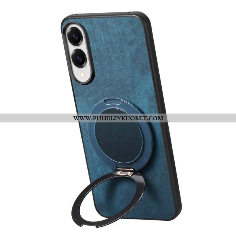 Kuori Samsung Galaxy S25 5g Edge Mokkanahkakuvio Kääntyvällä Jalustalla