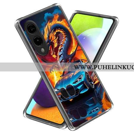 Kuori Samsung Galaxy S25 5g Edge Lohikäärmeurheiluauto