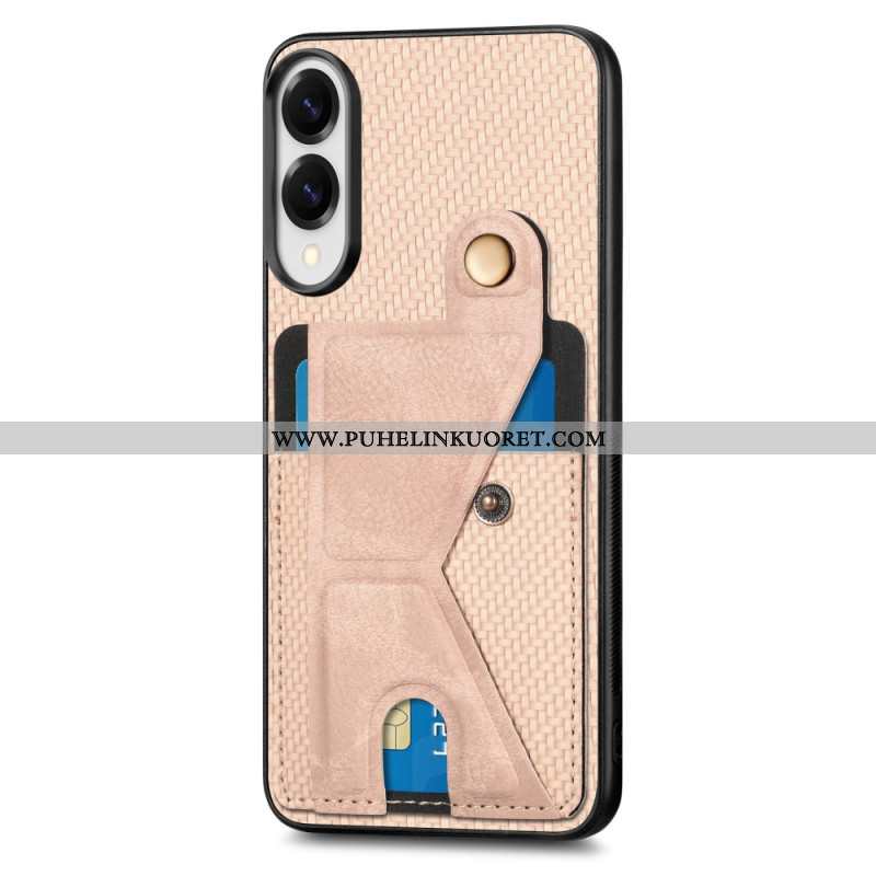 Kuori Samsung Galaxy S25 5g Edge K-jalusta Ja Korttikotelo Suojakuori