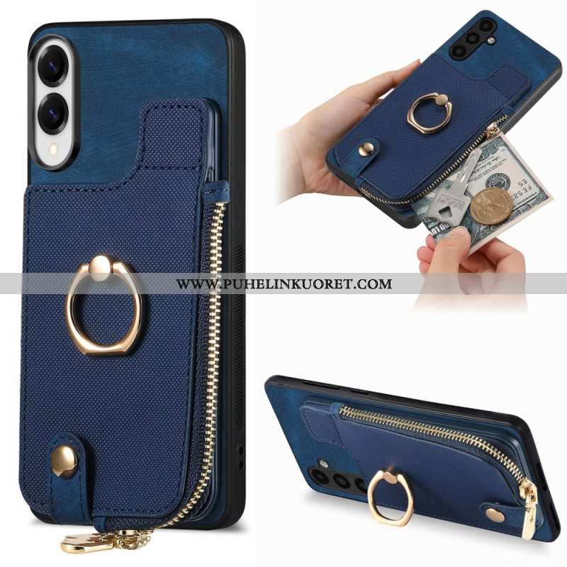 Kuori Samsung Galaxy S25 5g Edge Lompakko Ja Jalusta