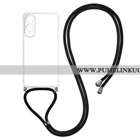 Kuori Samsung Galaxy S25 5g Edge Läpinäkyvä Kaulanauha