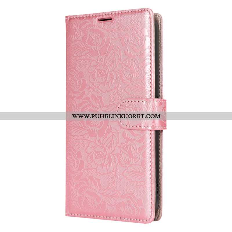 Kotelot Samsung Galaxy S25 5g Puhelinkuoret Kukkakuvioinen Nauha