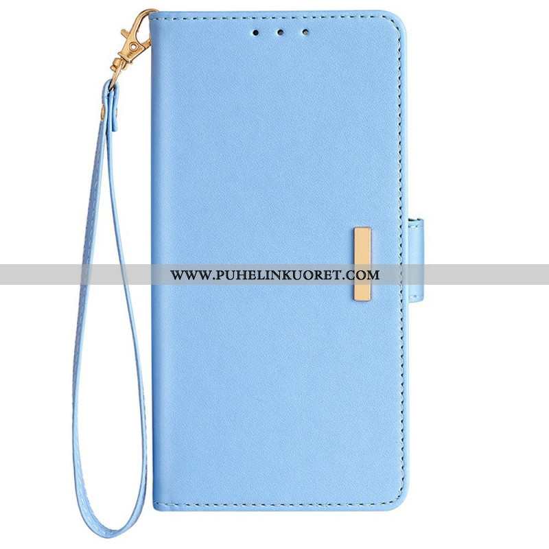 Kotelot Samsung Galaxy S25 5g Puhelinkuoret Metallityylinen Hihnalukko