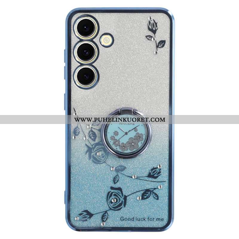 Kuori Samsung Galaxy S25 5g Kadem-sormuksenpidike Suojakuori