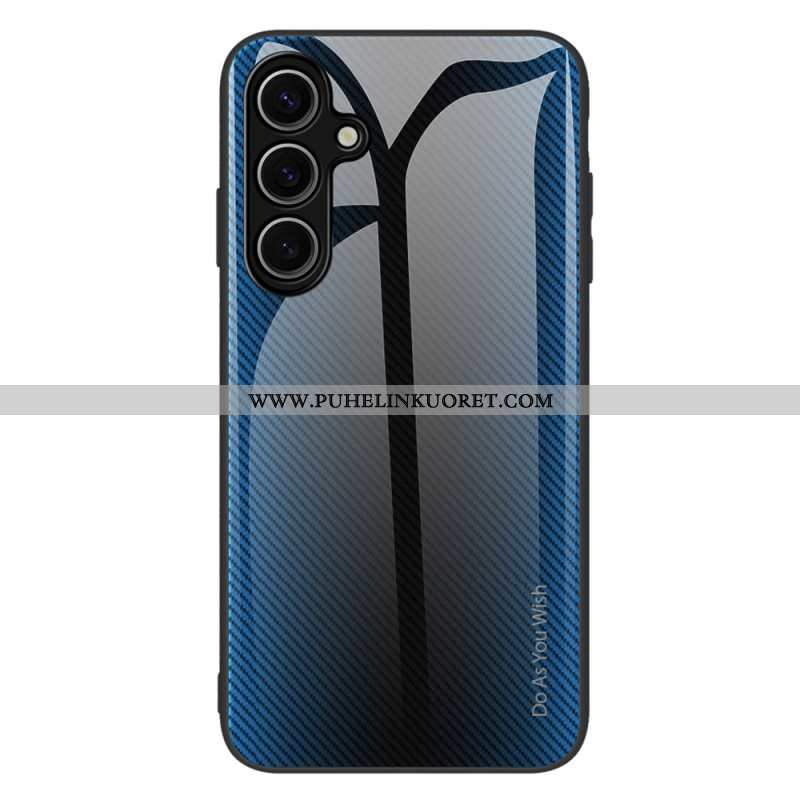 Kuori Samsung Galaxy S25 5g Karkaistua Lasia Hiilikuitua