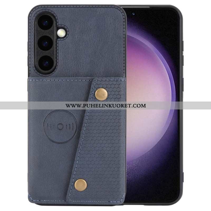 Kuori Samsung Galaxy S25 5g Korttikotelo Ja Jalusta